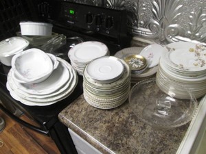 China and serving platters