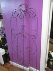 Metal trellis