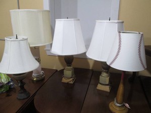 Assortment of lamps