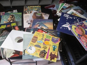 Assorted record albums