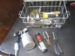 Basket of tools