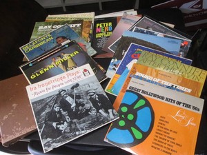 Assorted record albums