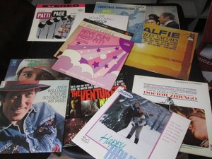 Assorted record albums