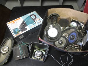 Speakers and an auto vacuum