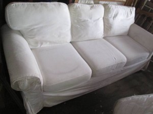 White couch