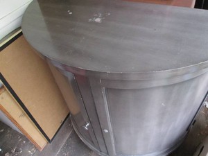Decorative cabinet, missing one knob