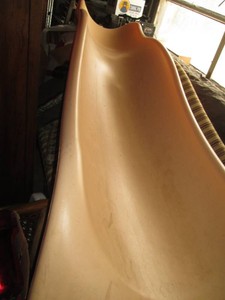 Large plastic slide