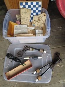 Wood burning art kit