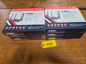 (6) King  KWM2000 Wi Fi Router...