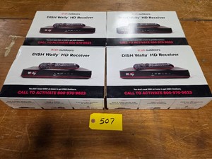 (4) Dish Wally HD Receiver...