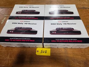 (4) Dish Wally HD Receiver...