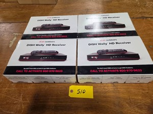 (4) Dish Wally HD Receiver...
