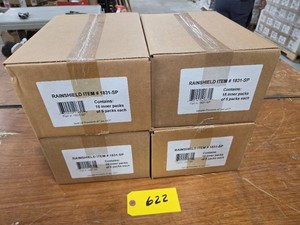 (4) Boxes of (15) 5 Count pkgs. Rai...