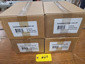(4) Boxes of (15) 5 Count pkgs. Rai...