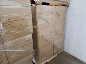 (96) Sturdy Zippered Case, 21.5x10...
