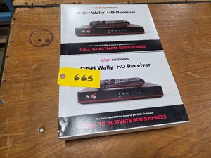 (2) Wally Dish HD Receivers...