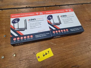 (2) King Wi-Fi Max Pro Routers...