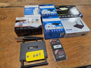 (7) Assorted Wi-Fi Routers & Surelo...