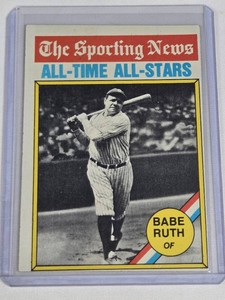 Babe Ruth 1976 Topps #345 - New York Yankees Vintage Baseball Card