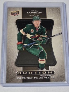 Kirill Kaprizov Gold Rookie 2020-21 Upper Deck Ovation Premier Prospects #O-41 - Minnesota Wild Hockey Card