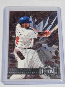 Kirby Puckett 1996 Fleer Metal Universe #80 - Minnesota Twins Baseball Card