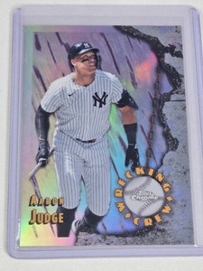 Aaron Judge 2026 Topps Chrome Wrecking Crew Refractor #WC-1 - New York Yankees Baseball Card