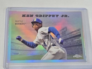 Ken Griffey Jr. 2025 Topps Chrome Refractor #55RS-8 - Seattle Mariners Baseball Card