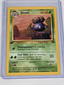 First Edition Gloom 1999 Pokemon Card 3764