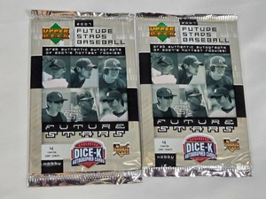Lot of 2 Unopened Packs of 2007 Upper Deck Future Stars Baseball