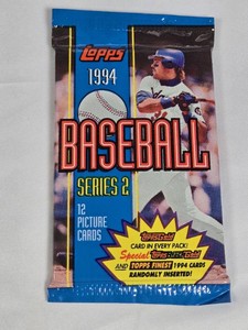 Unopened Pack of 1994 Topps Baseball Cards - Finest Chase