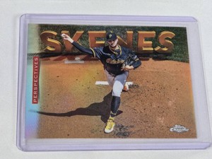 Paul Skenes 2026 Topps Chrome Perspectives Refractor #P-8 - Pittsburgh Pirates Baseball Card