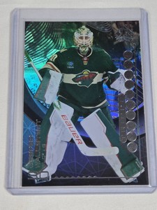 Jesper Wallstedt Rookie 2024-25 Upper Deck Triple Dimensions Reflections Foil #TDR-3 - Minnesota Wild Hockey Card
