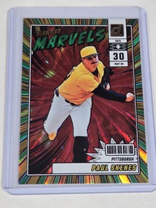 Paul Skenes 2025 Panini Diamond Marvels Foil Insert #1 - Pittsburgh Baseball Card
