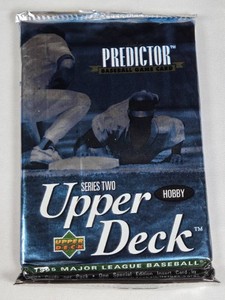 Unopened Pack of 1995 Upper Deck Series Two Baseball