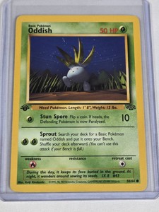 1st Edition Oddish Pokemon Card 5864