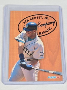 Ken Griffey Jr. 1993 Fleer Lumber Company Insert #5 - Seattle Mariners Baseball Card