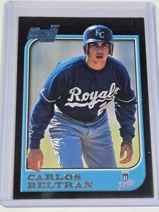 Carlos Beltran Rookie 1997 Bowman #377 - Kansas City Royals Baseball Card