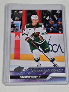 Daemon Hunt Rookie 2023-24 Upper Deck Young Guns #494 - Minnesota Wild Hockey Card