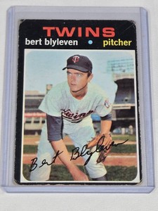 Bert Blyleven Rookie 1971 Topps #26 - Minnesota Twins Vintage Baseball Card