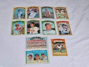 Lot of 12 Vintage Star Baseball Cards Featuring Willie McCovey, Billy Martin, and Juan Marichal