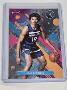 Joan Beringer Rookie 2026 Topps Finest #19 - Minnesota Timberwolves Basketball Card