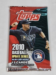 Unopened Pack of 2010 Topps Baseball Update Series