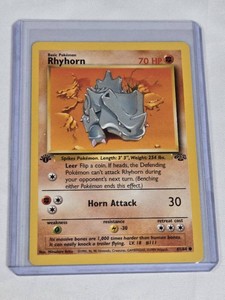 Rhyhorn 1st Edition 1999 Pokemon #6164