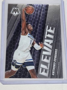 Anthony Edwards Rookie 2020-21 Panini Mosaic Elevate #12 - Minnesota Timberwolves Basketball Card