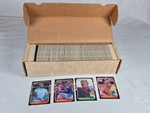 Complete Set of 1987 Donruss Baseball Cards Featuring Bo Jackson Rookie, Greg Maddux Rookie, Barry Bonds, and Mark McGwire Rookie Cards, Diamond King Puzzle Pieces