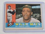Willie Mays 1960 Topps #200 - San Francisco Giants Vintage Baseball Card