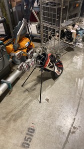Golf Caddy (630557) With Golf Clubs