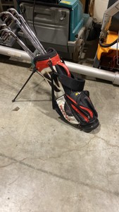 Golf Caddy (630557) With Golf Clubs