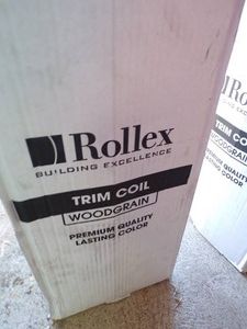 24x50 Woodgrain Trim Coil - Black