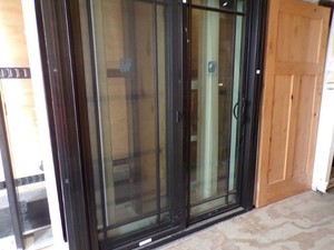 Black Patio Door - Very Heavy